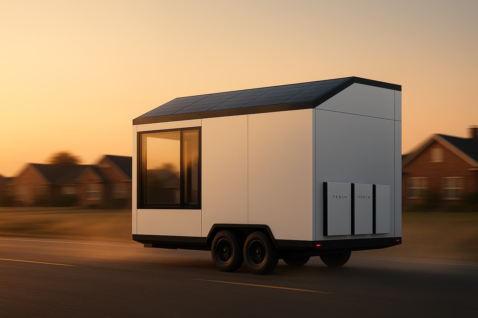 Tesla Tiny House руйнуює традиційне уявлення про дім як про статичну нерухомість.